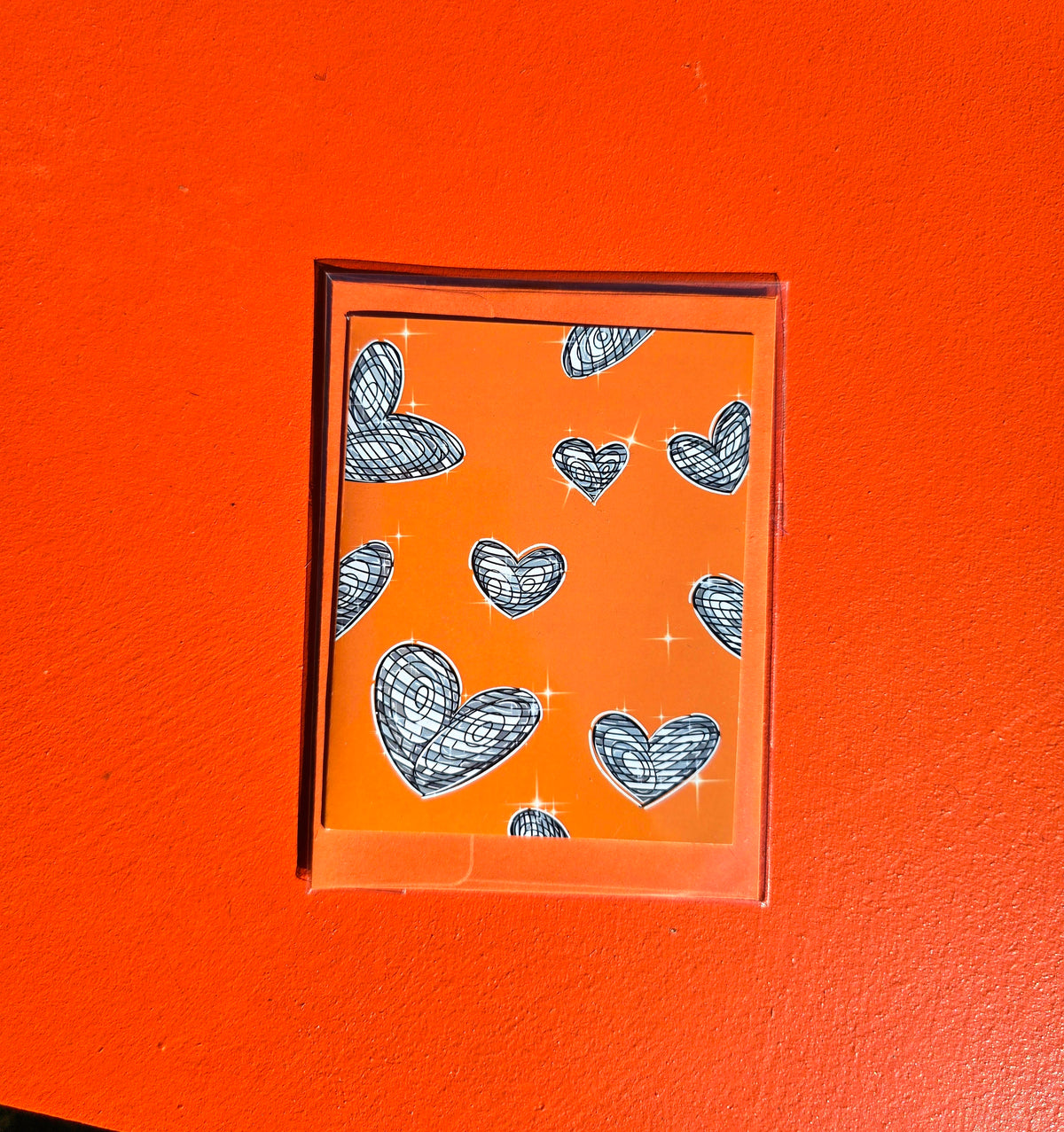 Disco heart - Orange edition