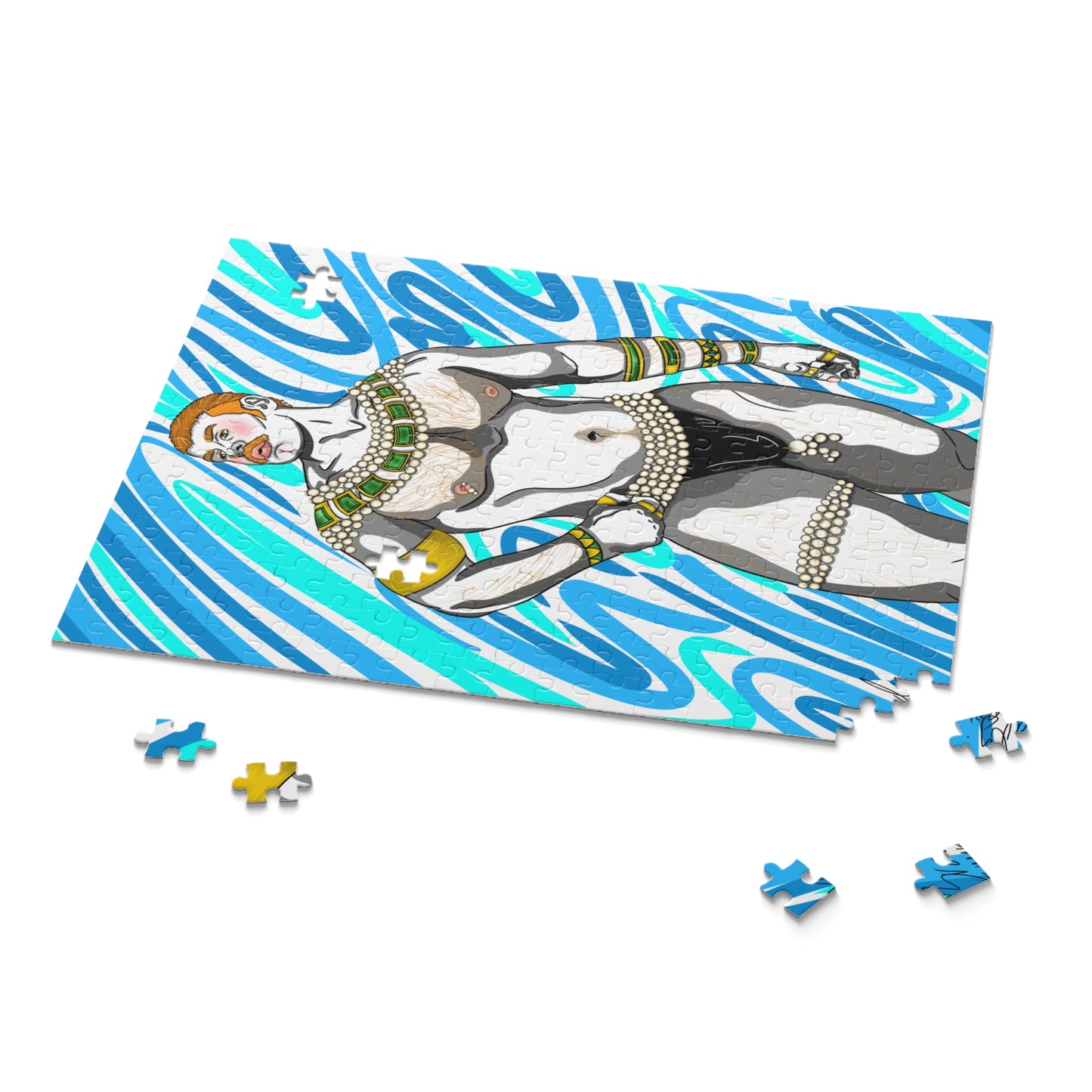 Puzzle Art Print 'Pearly Prince Albert'