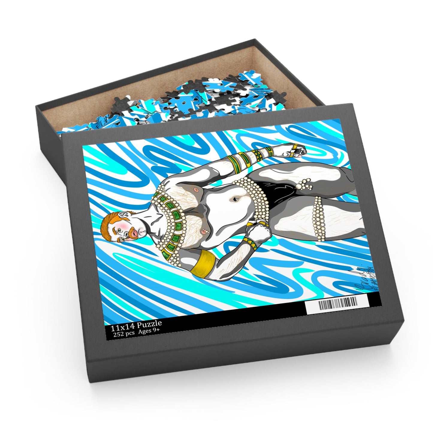 Puzzle Art Print 'Pearly Prince Albert'