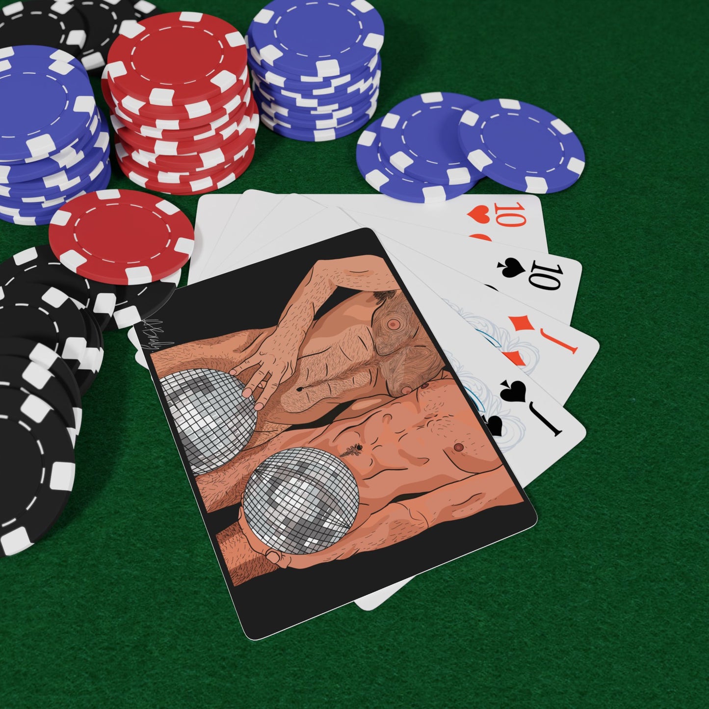 Disco balls Playing Cards