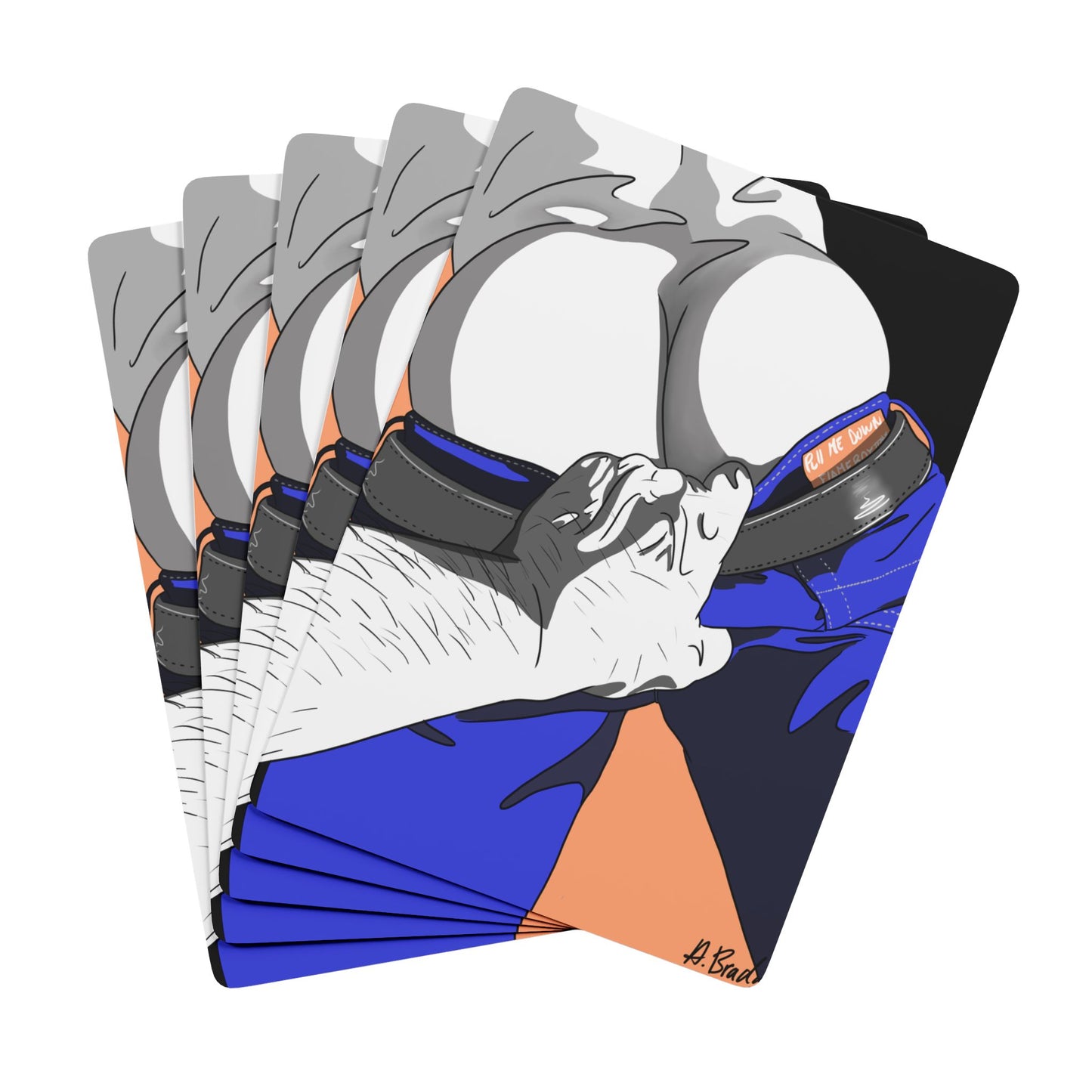 Pull em down, Poker Playing Cards