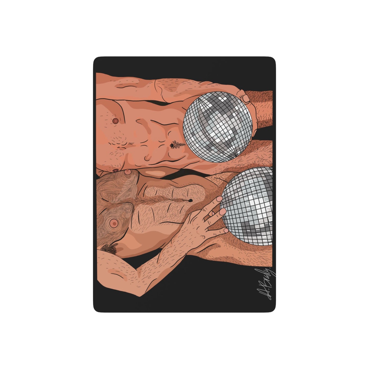 Disco balls Playing Cards