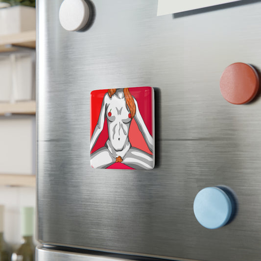 Ginger spice - Artistic Porcelain Magnet