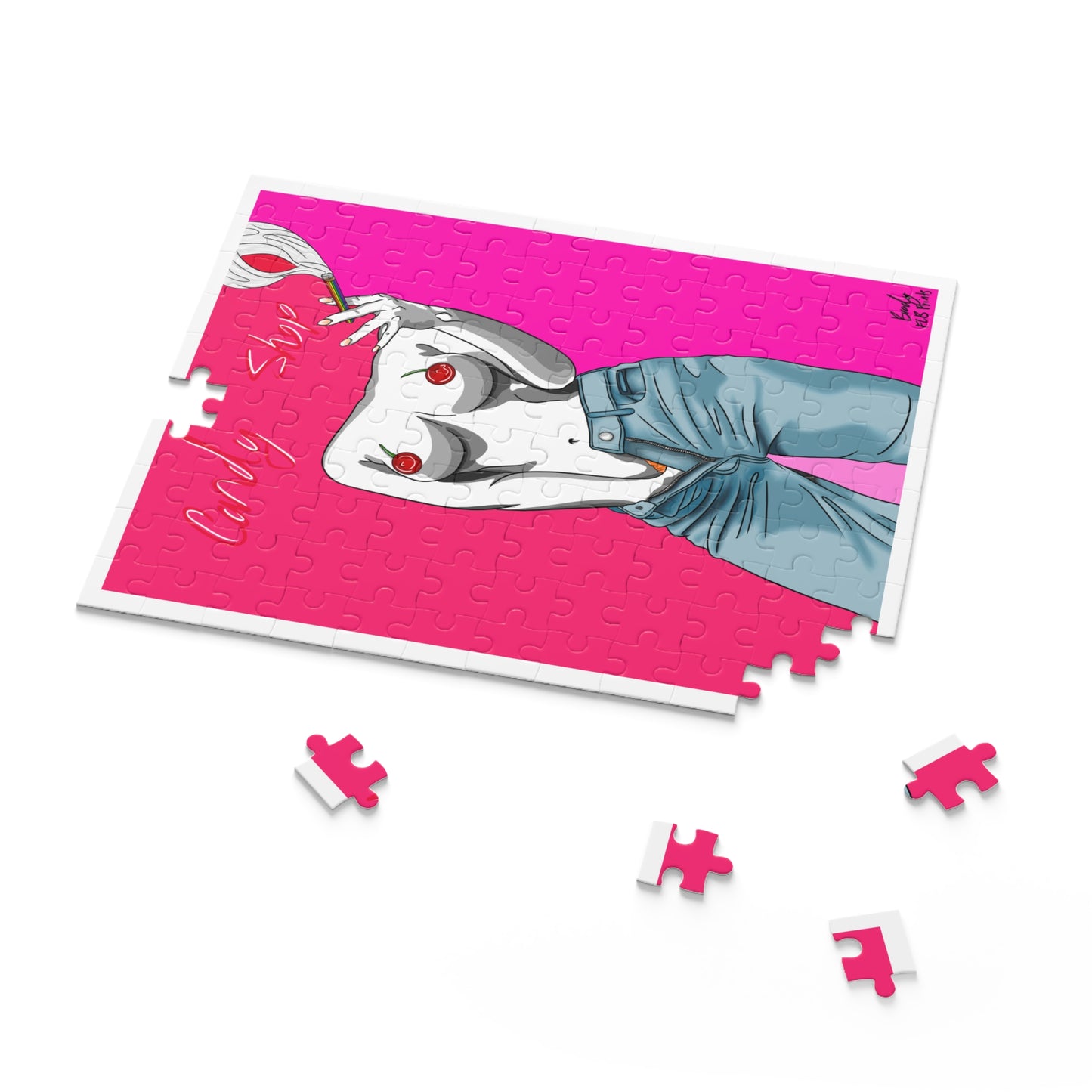 Puzzle - Candy Shop Art 500-Piece Jigsaw