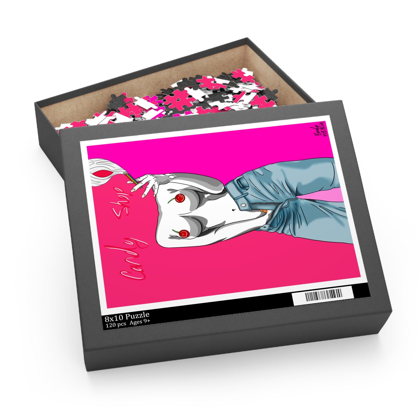 Puzzle - Candy Shop Art 500-Piece Jigsaw