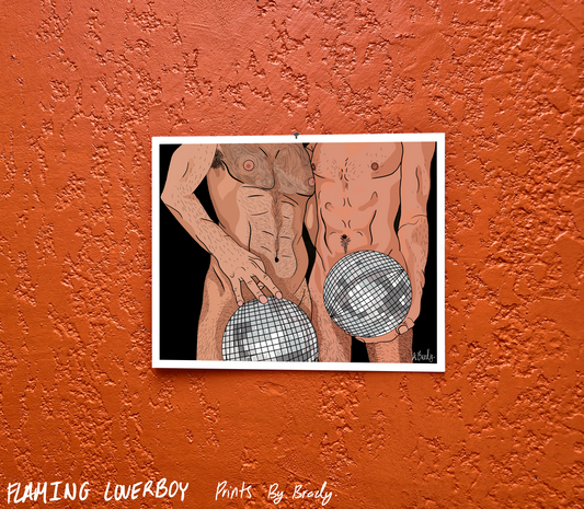 Disco Balls Art Print